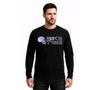 Bike Tribe® Kevlar Motorcycle T-Shirt - CE Armoured Long Sleeve Riding Shirt, Fully Lined with DuPont™ Kevlar® Breathable Cotton, All Season Biker Gear (UK, Alpha, XXL, Regular, Regular, Black)