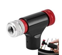 Bike Tyre Inflator - Mini Metal Pump, Quick Air Control, Lightweight Travel Tool, Secure Fit Valve | Supports Tyre Inflator for Cycling
