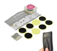 Bike Tyre Repair Kit, Bicycle Tire Repair Kit, Portable Bike Tire Patches Set, Without Glue, Tube Patch Kit - Repair Kit