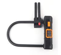 Bike U Lock Heavy Duty Anti Theft Security Lock Keyless Password Steel Motorcycle Scooter Cycling Safety Accessories Alloy Steel PVC Coated 25x18cm