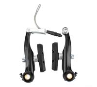 Bike V Brakes Designed to Fit Various Models Two Adjustable Pairs Made from Materials (Black)