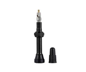 Bike Vacuum French Valve for Mountain Bicycle Copper Black | Tubeless Air Fitting, Easy Installation and Fine Workmanship, for Bike Use and Pump Connection