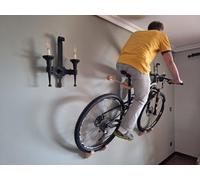Bike Wall Mount - All-Wood Bike Rack for Home, Garage or Office | Eco-Friendly Storage for All Bikes & E-Bikes | Handmade & Minimalist Design