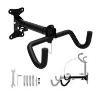 Bike Wall Mount for Road, Mountain & Kids Bikes - Steel Hanger 25kg Load