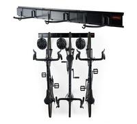 Bike Wall Mounts 3X Bike & 3X Helmet - Vertical Wall Mounted Bike Rack -