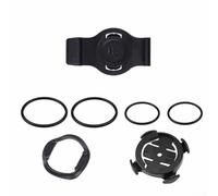 Bike Watch Mount for Garmin for fenix 3 5X 6X 7X - Secure Handlebar Bracket with Elastic Bands for Cycling GPS Computer Tracking on Road MTB Stem - Black ABS 60mm(22mm)