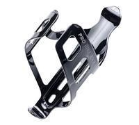 Bike Water Bottle Holder, Black or White Gloss, Secure Retention System, No Lost Bottles, Lightweight and Strong Bicycle Bottle Cage, Quick and Easy to Mount, Great for Road and Mountain Bikes