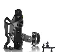 Bike Water Bottle Holder, Motorcycle Cup Holder 360 Degrees Rotation, Bottle Cage Bicycle Cup Holder, Water Bottle Holder for Motorbike Bicycle Black