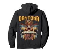 BIKE WEEK 2025 84TH ANNUAL - ROCK THE RALLY - ART ON BACK Pullover Hoodie