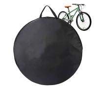 Bike Wheel Bags For Travel - Polyester 76x76x1cm | Bicycle Tire Transport Pouch | Mountain Bike Wheel Bag For Workshop Train Travel Apartment Airplane And Luggage Check-In