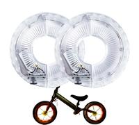 Bike Wheel Lights - USB Rechargeable LED Lights with 1.18 Inch Hub | Spoke Lights, 7 Colors and 18 Patterns Waterproof Spoke Light for Night Riding, Adults