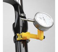 Bike Wheel Truing Stand, Bike Rims Adjustment Tools Percentage Indicator MTB Road Bikes Wheel Repair Tools (BT110A Yellow)