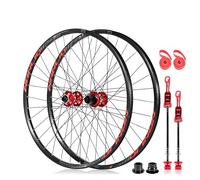 Bike Wheels 26/27.5/29u201dMountain Bike Wheelset QR Disc Brake Aluminum Double Layer Rims Quick Release Front Rear Wheels 32 Holes 8-12 Speed Cassette