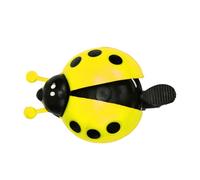 Bike with Loud Ringing Sound Universal Fit for Road Bikes Lightweight Durable Aluminum Construction Easy Installation (Yellow, 9x4.5cm)