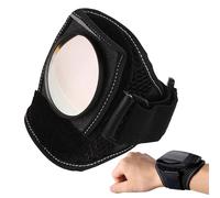 Bike Wrist Mirror - Adjustable Armband Rearview Device, Elastic Strap Cycling Reflector, Compact Safety Vision Aid, Flexible Hand-Mounted Viewing Tool | for Road Touring Routes Urban Fitness