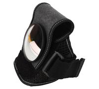 Bike Wrist Mirror - Adjustable Rear View Mirror for Cyclists | Wrist Mounted Safety Mirror with Elastic Strap for Road and Mountain Bike | Hands- Visibility for Riding