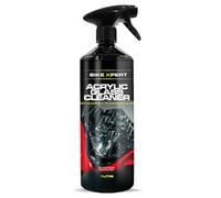 Bike Xpert Acrylic Glass Cleaner, Safe on Polycarbonate Glass, Non-Smear Formula, Streak-Free Finish, Ideal for Motorcycles Visors and Windshields, Water Repelling Protection, 1 Litre