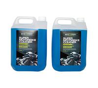 Bike Xpert Super Motorbike Cleaner | 5l (2 Pack) Ready To Use | Nano Tech Formula | Powerful & Fast Acting Motorcycle Cleaning Wash | Biodegradable | Ready To Use