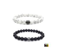 bike8 2PCS Anti Alcohol Bracelet for Men Women Stop Drinking Alcohol Manifestation Bracelet Reduces Drinking Cravings Bracelets Relieve Anxiety Stress Jewelry Gifts, NO, Stone, no gemstone