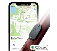 Bikebac Tracker - Bike Tracker with Apple Find My - Global GPS Location on iPhone, iPad, Mac & Apple Watch - Waterproof