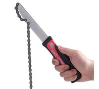 BIKEHAND Cassette Lockring Removal Tool With Chain Whip Stainless Steel Handle 290mm For 8-Speed 9-Speed 10-Speed 11-Speed Bicycle Sprockets Road Mountain Bike Mechanics