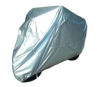 BikeIt Rain Cover Medium Fits Up To 600cc - Silver