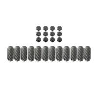 BIKEIT TANK PAD SPOTS & STRIPES (10+10) CARBON EFFECT:TANK PADS