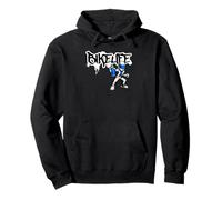 Bikelife Street Rider Graffiti Graphic Pullover Hoodie