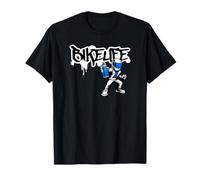 Bikelife Street Rider Graffiti Graphic T-Shirt