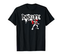 Bikelife Street Rider Graffiti Graphic T-Shirt