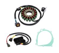 BIKEPARTS Stator Coil & Regulator Rectifier Gasket Compatible with Suzuki | Kit 1 Compatible with Suzuki DRZ400 DR-Z400 2000-2004, DRZ400 DR-Z400E 2000-2007/2009 31120LFA5E00 31600LGC7E00