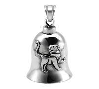 Biker Bell for Motorcycle | Good Luck Biker Riding Bell Charm | Motorcycle Biker Bell Accessory Keychain for Men Good Luck on The Road