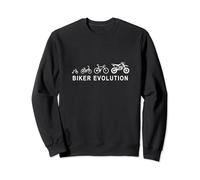Biker Evolution Motorcycle Cross Sweatshirt