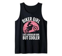 Biker Girl But Cooler Motocross Dirt Bike Supercross MX Tank Top