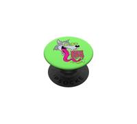 Biker Lowbrow "Howling Wolf" Wolves Rockabilly 50s PopSockets Adhesive PopGrip