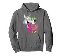 Biker Lowbrow "Howling Wolf" Wolves Rockabilly 50s Pullover Hoodie