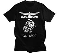 Biker T-Shirt Better Goldwing Gl1800 Motocycles Men T-Shirt Fashion T-Shirt Men Cotton Brand Teeshirt Black XL