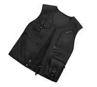 Biker Vest For Men | Breathable Motorcycle Jacket Vest - Lightweight Construction, Multi Pocket Design, Safety Gear For Urban Commute, Long Distance Travel