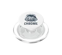 Bikers don't go grey we turn chrome PopSockets PopGrip for MagSafe