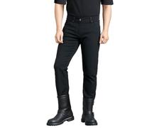 Bikers Gear Australia BGA Motorcycle Jeans for Men Protective Motorbike Jeans for Men Classic Cut Lined Protective Motorcycle Trouser Kevlar Pants (UK, Numeric, 46, Regular, Regular, Black)