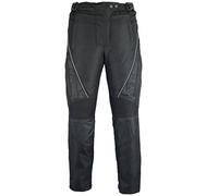 Bikers Gear Australia New Ladies Jazz Waterproof Motorcycle Trousers Black with Venting Removable Thermal Liner and CE1621-1 Armour UK 8R EU XS
