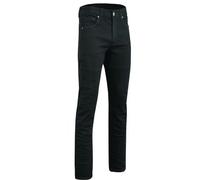 Bikers Gear Australia New Modern Comfort Stretch Denim Lined Protective Motorcycle Jeans with CE 1621-1 Protection, Black 34