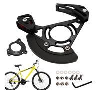 Bikes Chain Guide - 8.07 x 7.87 x 0.98 Inch, Single Disc Aluminium Catcher, Wear-resistant Stabilisation Protection, Mountain Riding, Off Road, Downhill, Trail, Racing, Cross, Country, Cycling, Stunt