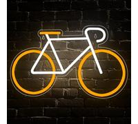 Bikes Neon Light Sign,Cycle LED Lights for Wall Art Decor,Sport LED Lights for Bedroom Home Bar Club Party Man Cave,Mountain Bike Dimmable Neon Sign Gift for Boys Teen Men USB Powered(16.7"*10.2")