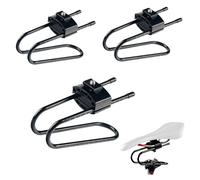 Bikes Seat Shock Absorber Bike Saddle Suspension Device for mountain bike seat Road bicycles and long-cycling bicycle, quality Aluminum alloy spring steel, for most people cyclings (3pcs)