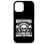 Bikesexual I'll Ride Just About Anything Funny Bike Racing Case for iPhone 12 mini