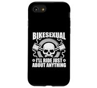 Bikesexual I'll Ride Just About Anything Funny Bike Racing Case for iPhone SE (2020) / 7/8