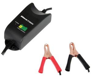 BIKETEK BATTERY CHARGER 12V 1.0A 9-STAGE UK PLUG (BFS-1210N-BS)