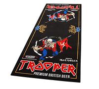BIKETEK Limited Edition Iron Maiden Trooper Motorcycle Garage Mat - Peter Hickman Racing Workshop & Paddock Mat - 190 x 80cm FIM Compliant Environmental Floor Mat