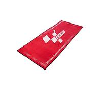 BIKETEK MotoGP Red with White Logo Pro Garage Pit Mat 190 x 80cm